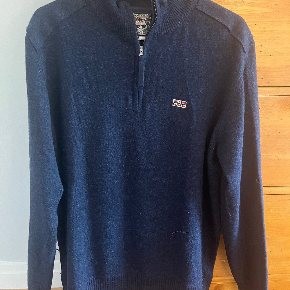 Quarter zip sweater